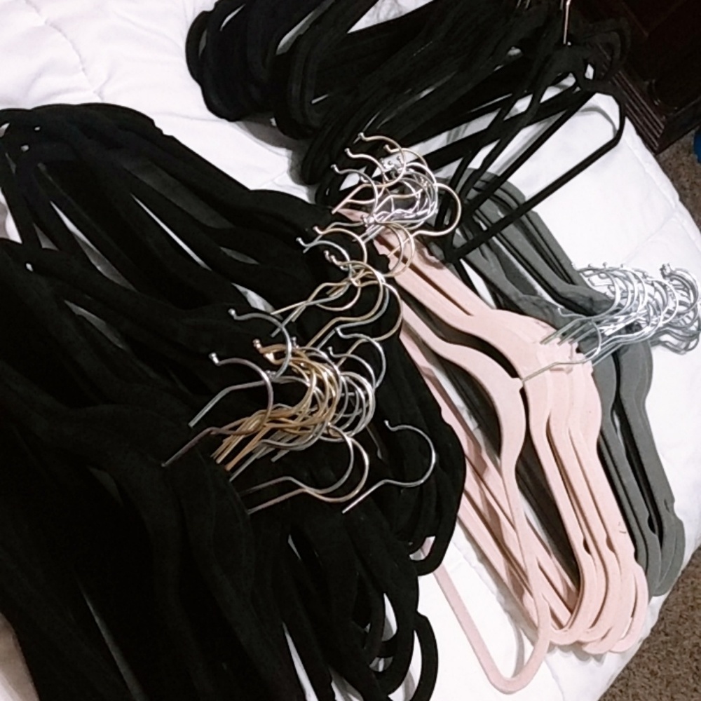 Velvet hangers